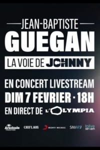 Jean-Baptiste Guegan La voix de Johnny