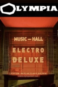 Electro Deluxe en concert à L’Olympia